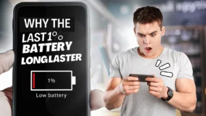 How !1 percent of your phone battery last longer - KHULKBOL